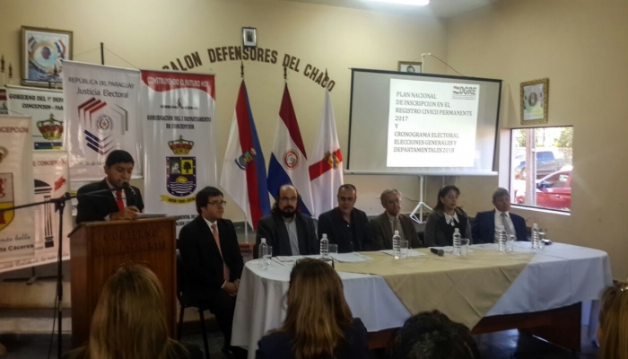 Autoridades municipales de ConcepciÃ³n comprometen colaborar con el proceso electoral